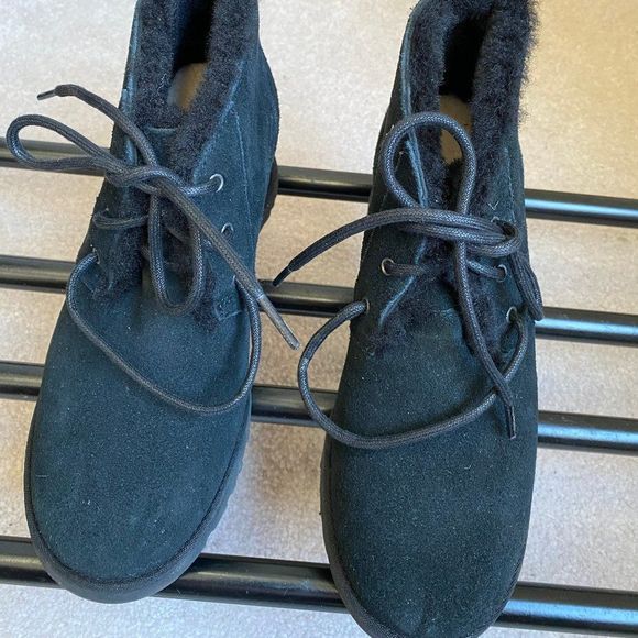 UGG Women Classic Femme 1126674 Lace Up Suede Boots - NEW NWOB - Picture 2 of 9